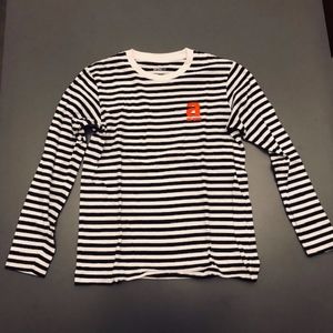 SPRZ NY Andy Warhol Striped Long Sleeve Shirt